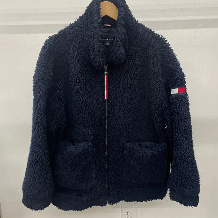 [BUNJANG] Tommy Hilfiger Oversized Fleece Jacket (S) / 타미힐피거 오버핏 후리스 자켓 S사이즈