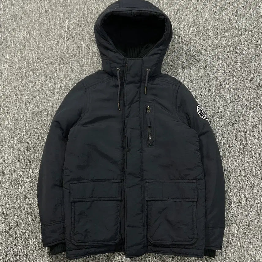 [BUNJANG] Abercrombie Navy Padded Jacket / 아베크롬비 네이비 패딩