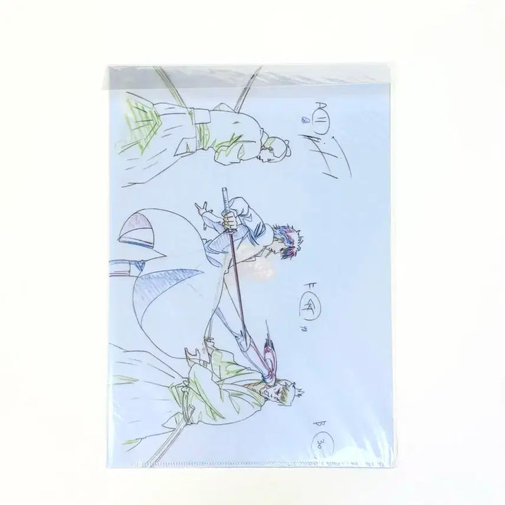 [BUNJANG] Gintama Hijikata Original Art Clear File (Sealed) / (미개봉) 은혼 해결사여 영원하라 히지카타 원화 클리어 파일