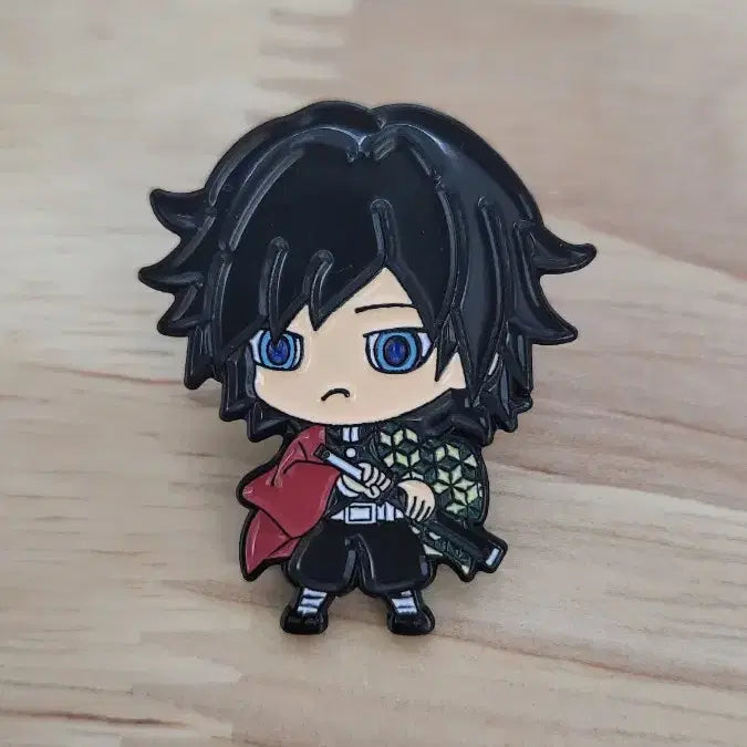 [BUNJANG] Demon Slayer Giyu Tomioka Enamel Pin / 귀멸의 칼날 토미오카 기유 에나멜 핀
