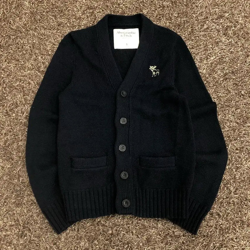 [SOLD OUT] S 아베크롬비 네이비 울 가디건
