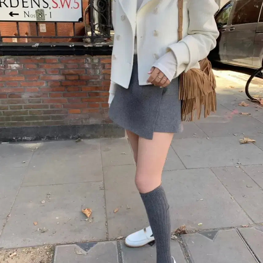 [BUNJANG] Liz Wool Skirt / 리즈 울 스커트