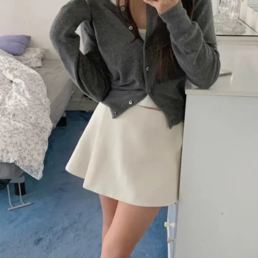 [BUNJANG] Liz Wool Skirt / 리즈 울 스커트