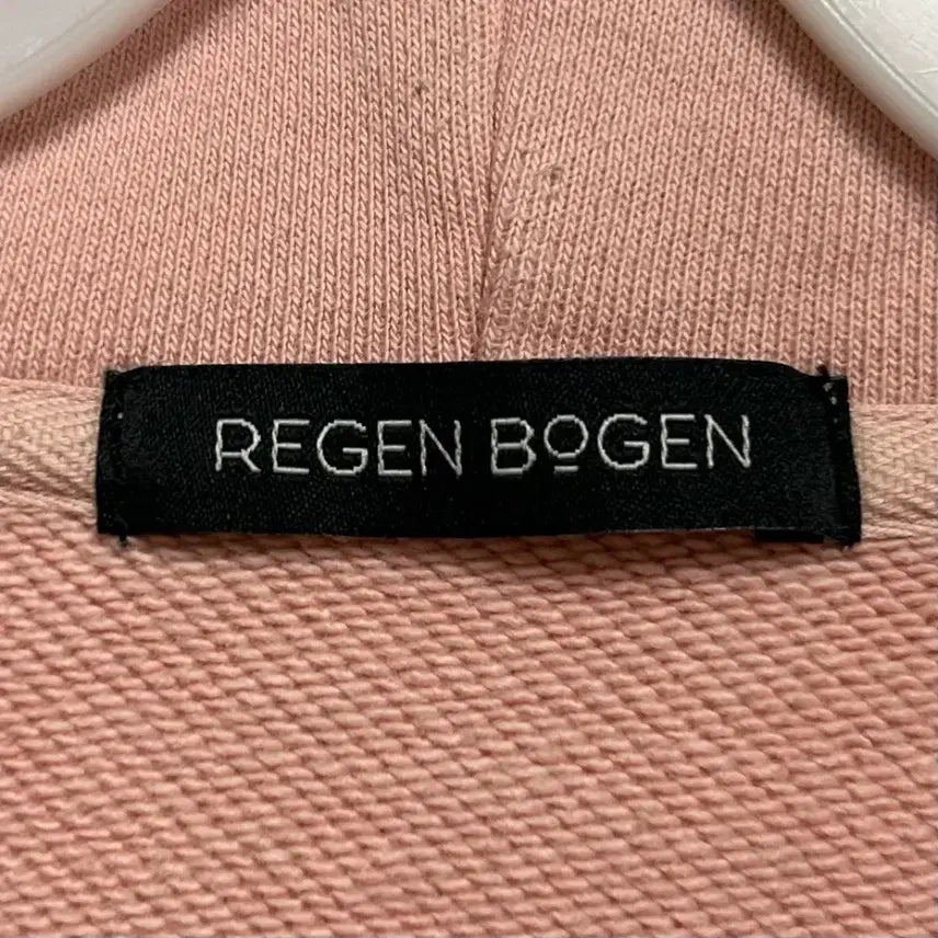 [BUNJANG] REGEN BOGEN Field Embroidered Hoodie (Pink) / [여자-90]레겐보겐 필드 자수 후드티