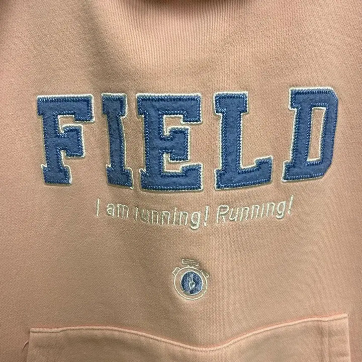 [BUNJANG] REGEN BOGEN Field Embroidered Hoodie (Pink) / [여자-90]레겐보겐 필드 자수 후드티
