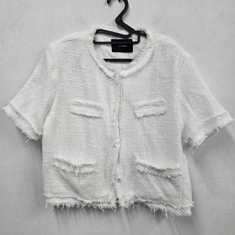 [BUNJANG] Attention Women's Tweed Jacket / [정품/F] 어텐션 여성 트위드 자켓