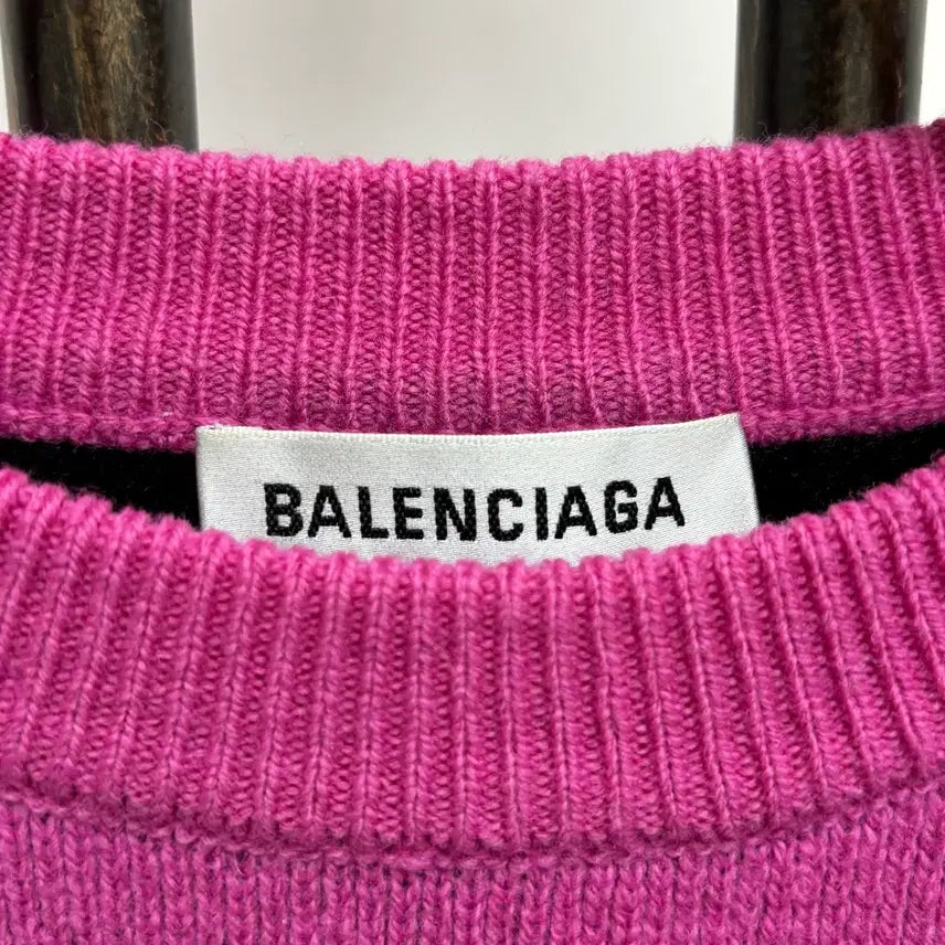 [BUNJANG] Balenciaga Multi Logo Knit Sweater / [38]발렌시아가 멀티로고 니트