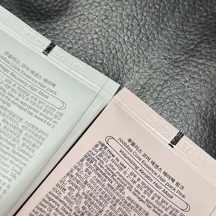 [BUNJANG] Roobliss Haircare Set (Perfume, Hair Pack, No-Wash Treatment, Oil) / 루블리스 헤어케어 세트(퍼퓸, 헤어팩, 노워시 트리트먼트, 오일)