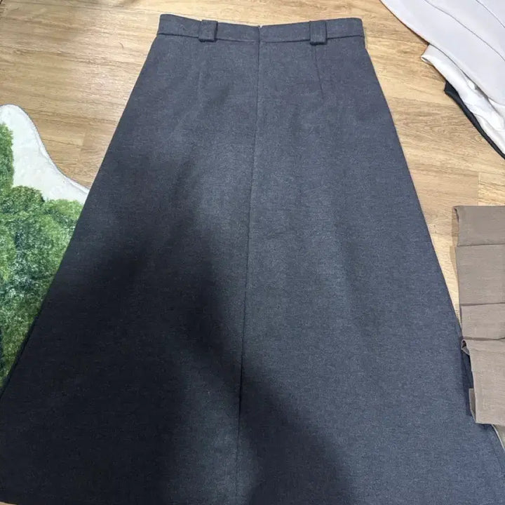 [BUNJANG] Long Pleated Skirt / 롱 플리츠 스커트