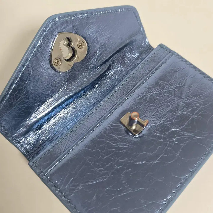 [BUNJANG] Le Mask Card Wallet - Blue / 르마스크 카드 지갑 블루