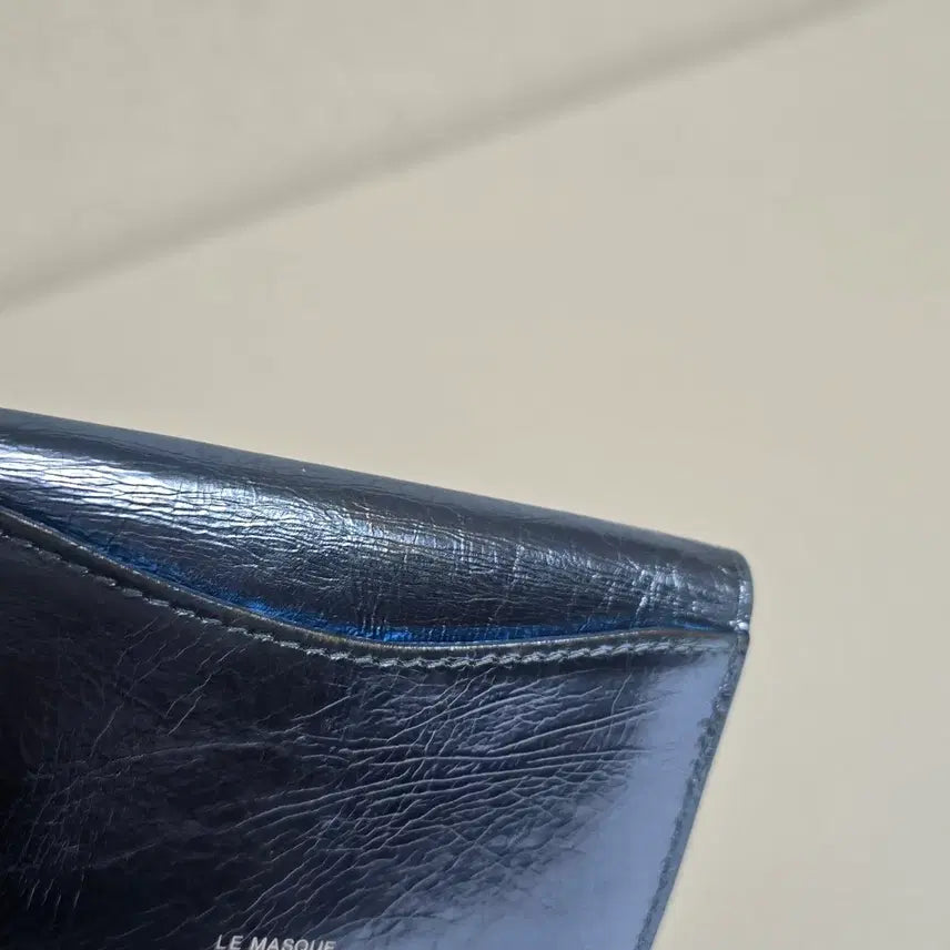 [BUNJANG] Le Mask Card Wallet - Blue / 르마스크 카드 지갑 블루