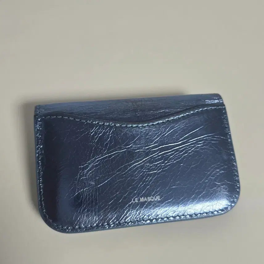 [BUNJANG] Le Mask Card Wallet - Blue / 르마스크 카드 지갑 블루