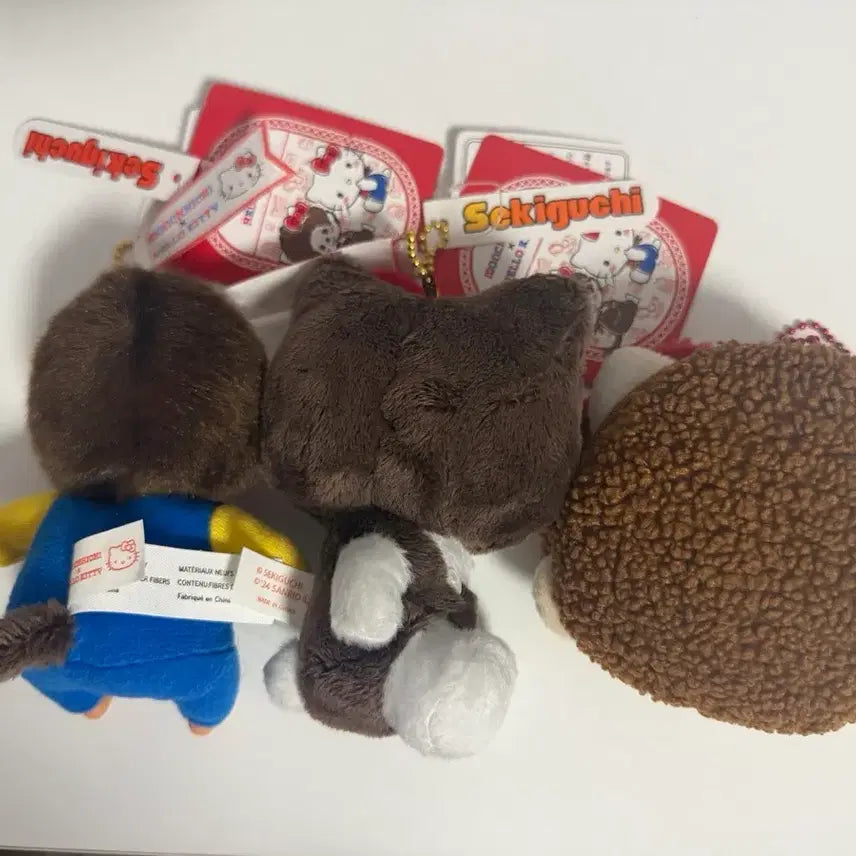 [BUNJANG] Hello Kitty Monchhichi Keyring Bundle Set / 헬로키티 몬치치 키링 일괄 양도합니다!