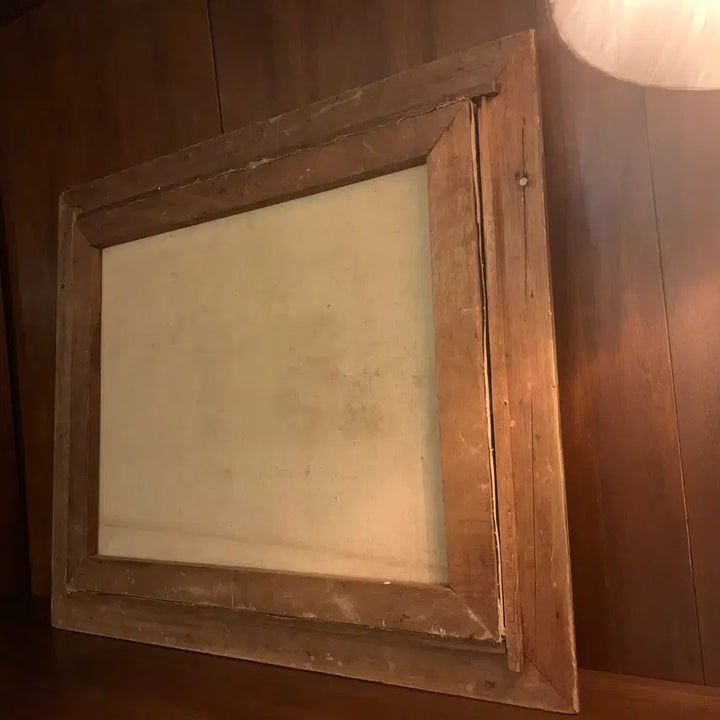 [BUNJANG] Antique Still Life Oil Painting / 엔틱 정물 유화 작품 (고화 원목 액자)