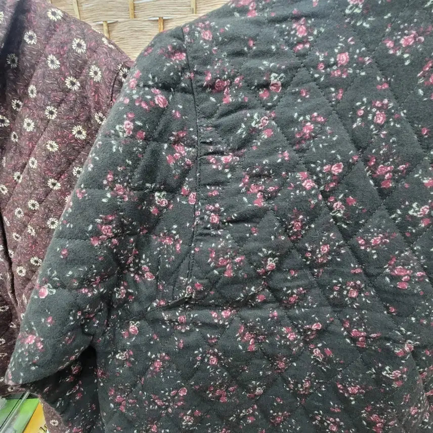 [BUNJANG] Flower Quilting Jacket / (새상품- 마지막 1장) 플라워 퀼팅 자켓/ 누빔자켓