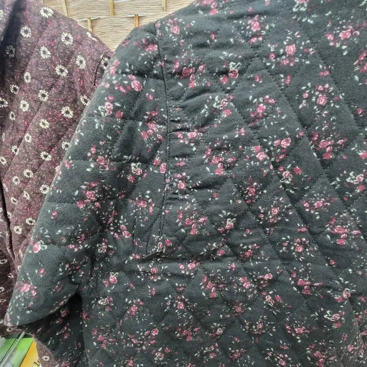 [BUNJANG] Flower Quilting Jacket / (새상품- 마지막 1장) 플라워 퀼팅 자켓/ 누빔자켓