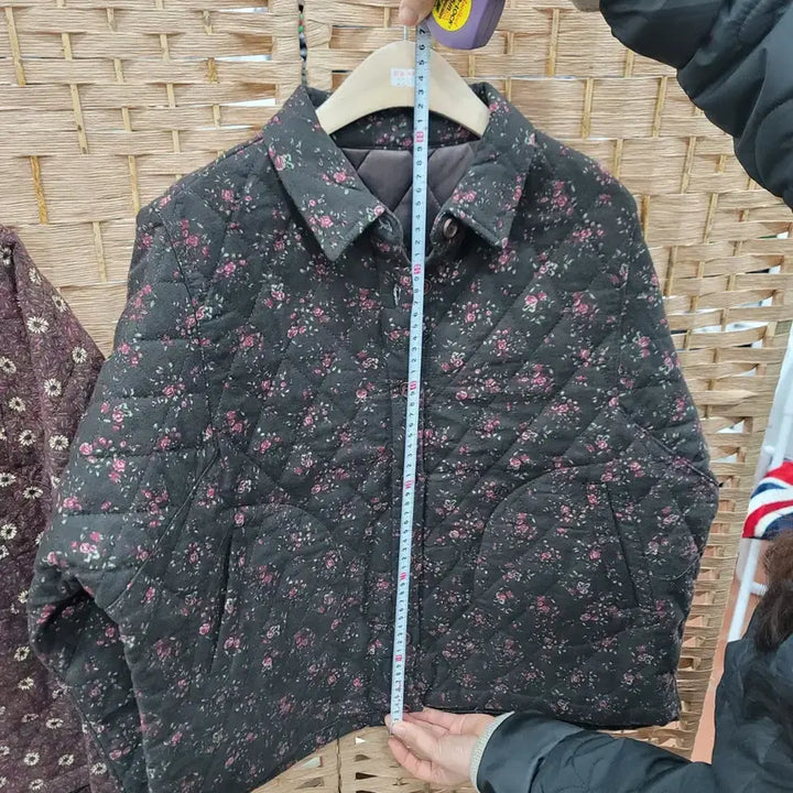 [BUNJANG] Flower Quilting Jacket / (새상품- 마지막 1장) 플라워 퀼팅 자켓/ 누빔자켓