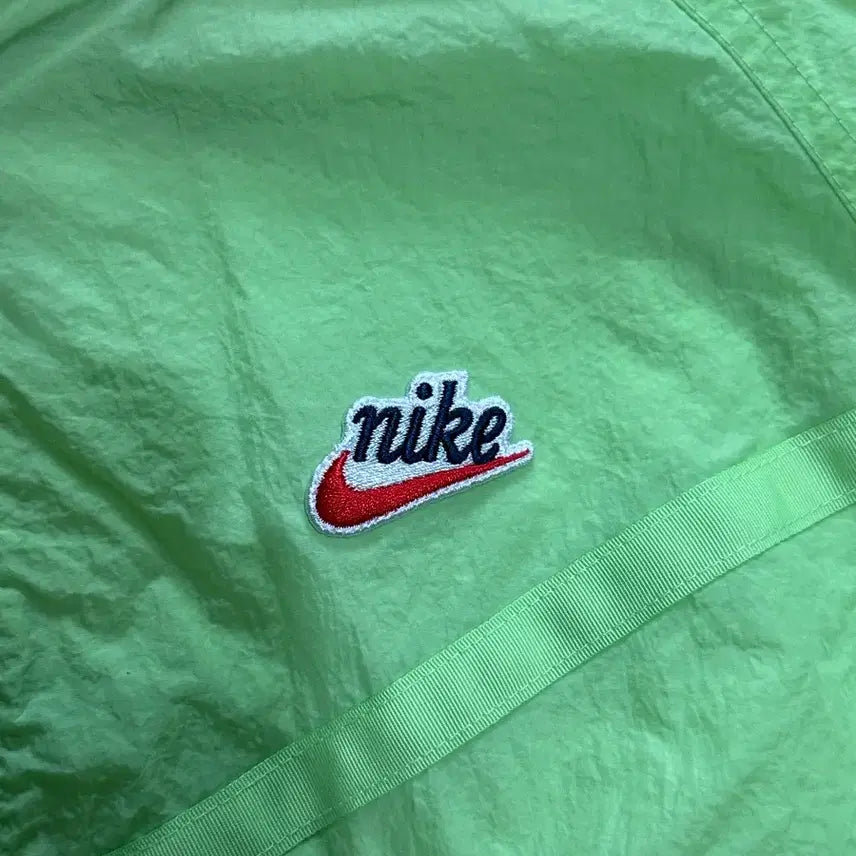 [BUNJANG] Nike Neon Anorak Windbreaker Jacket (L) / 나이키 형광 아노락 바람막이 L