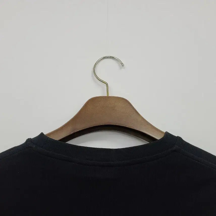 [BUNJANG] Neil Barrett Black Embroidered T-shirt / 닐바렛/XXS/여/블랙 자수반팔티/앨리스/202