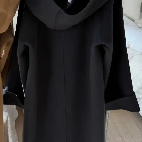 [BUNJANG] Hooded Navy Coat / 후드코트 네이비