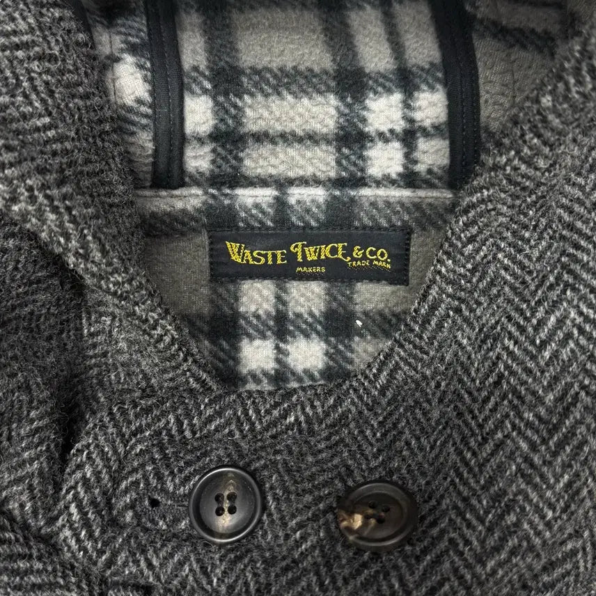 [BUNJANG] Waste Twice Wool Duffle Coat / [38]  Waste Twice &amp; Co. 울 더플코트