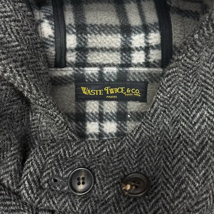 [BUNJANG] Waste Twice Wool Duffle Coat / [38]  Waste Twice &amp; Co. 울 더플코트