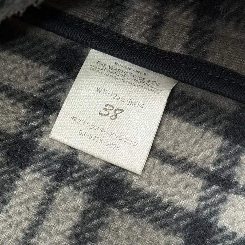 [BUNJANG] Waste Twice Wool Duffle Coat / [38]  Waste Twice &amp; Co. 울 더플코트
