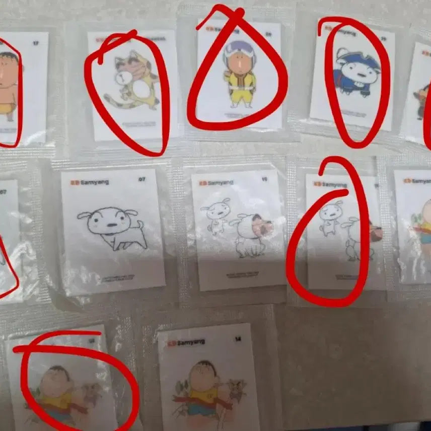 [BUNJANG] Crayon Shin-chan Ttibuseal Stickers / 짱구 띠부실