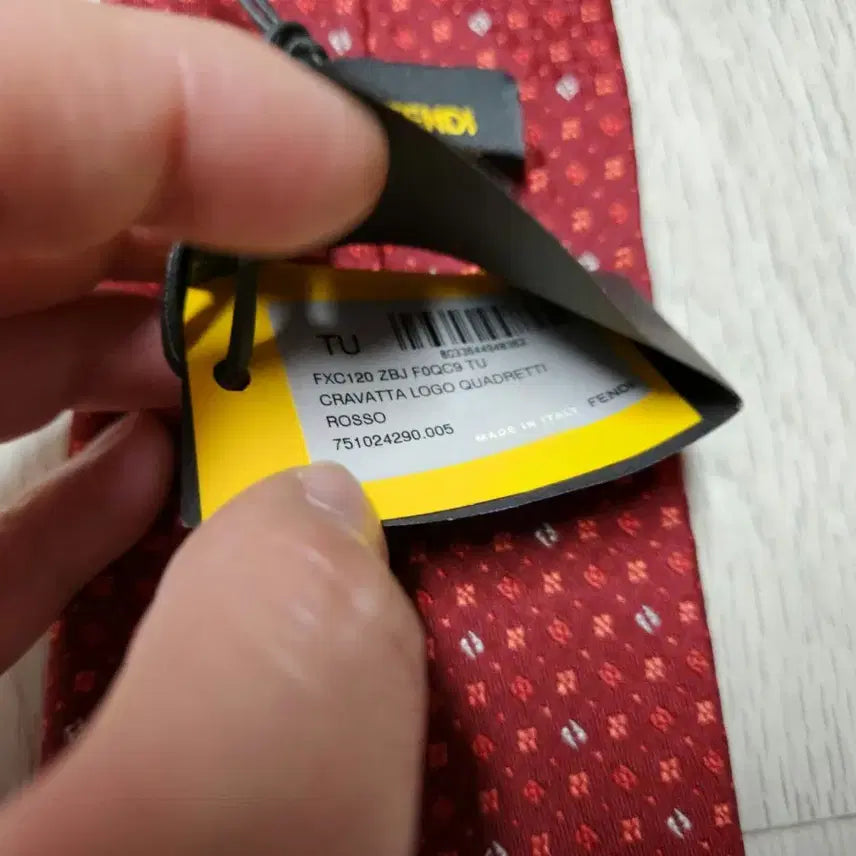 [BUNJANG] Fendi Necktie / 펜디 정품 새상품 낵타이