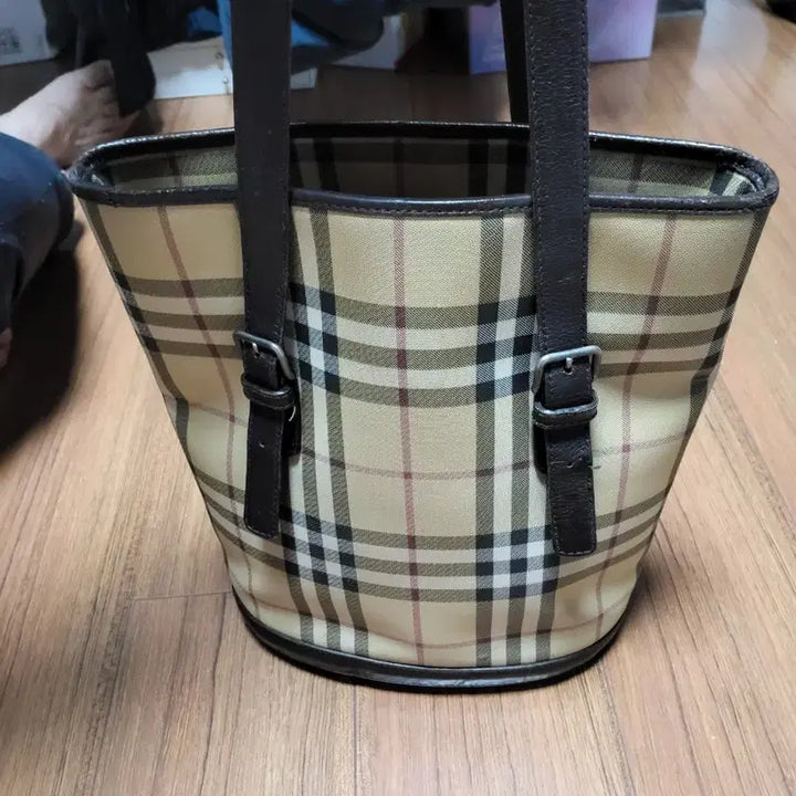 [BUNJANG] Burberry Check Tote Bag / 버버리 체크 토트백 가방