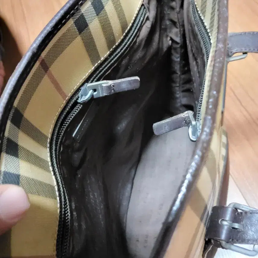 [BUNJANG] Burberry Check Tote Bag / 버버리 체크 토트백 가방