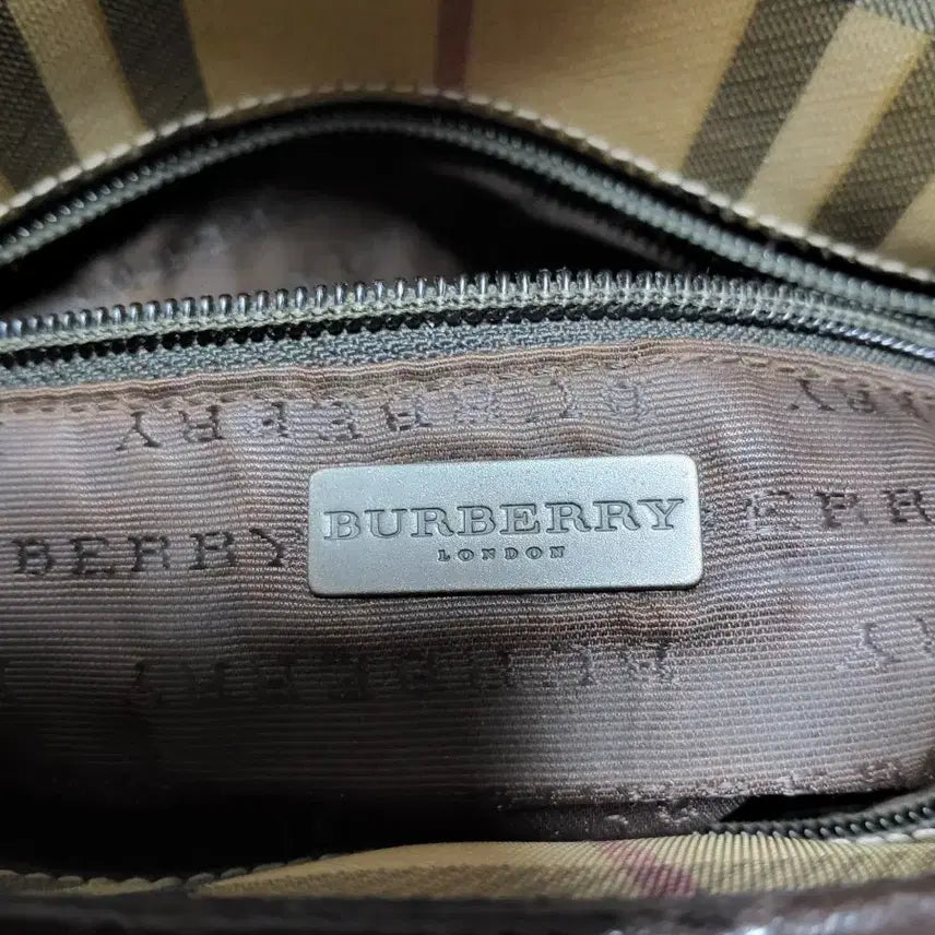 [BUNJANG] Burberry Check Tote Bag / 버버리 체크 토트백 가방