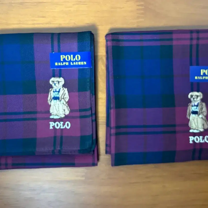 [BUNJANG] Polo Ralph Lauren Check Handkerchief / 폴로 랄프로렌 체크 손수건