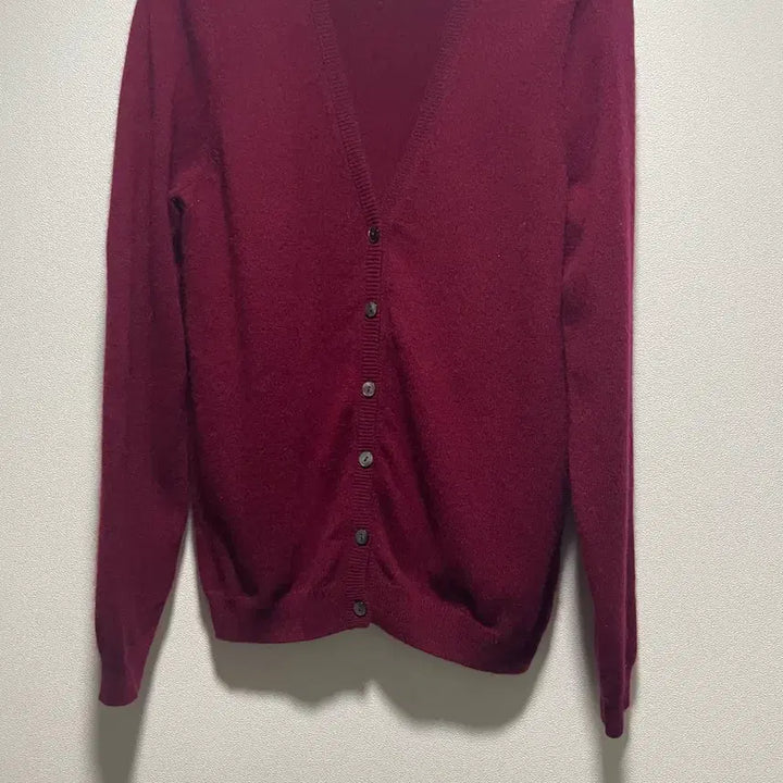 [BUNJANG] Gamgak Cashmere Cardigan Burgundy / 40만원대 Gamgak Cashmere 버건디 가디건 현백구입