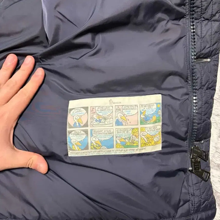 [BUNJANG] Moncler Cluny Navy Down Jacket / 몽클레어 클루니 5사이즈 네이비