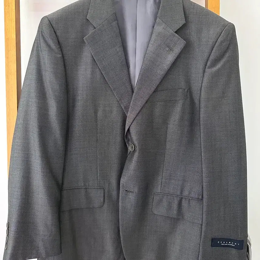 [BUNJANG] Indian Homme Gray Suit Jacket / 인디안 옴므 그레이정장 자켓