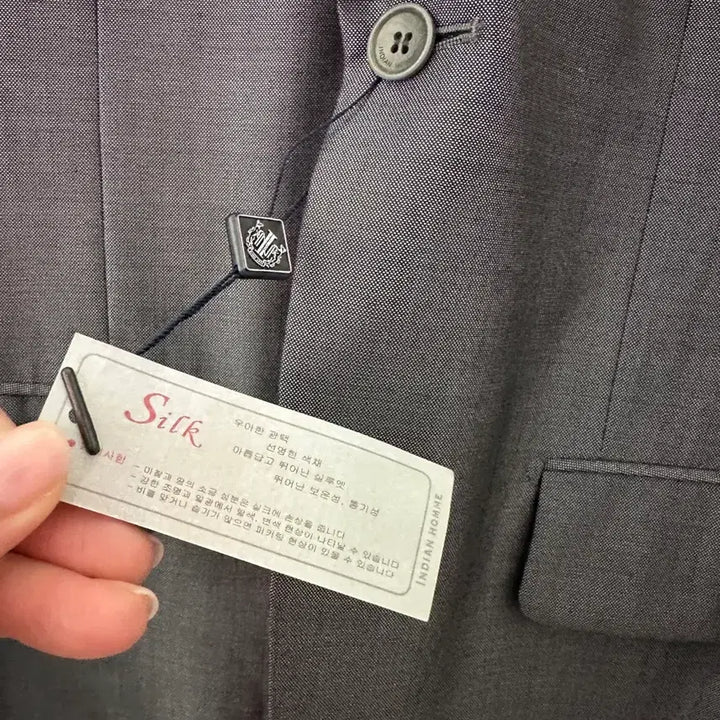 [BUNJANG] Indian Homme Gray Suit Jacket / 인디안 옴므 그레이정장 자켓