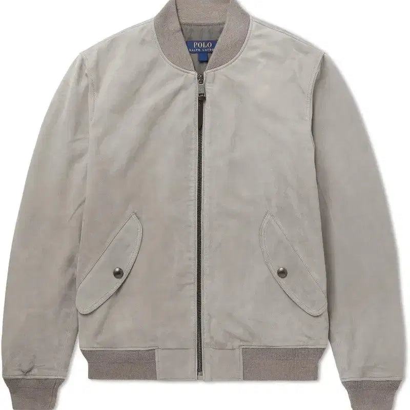 [SOLD OUT] 폴로 랄프로렌 스웨이드 봄버 가죽 자켓 M
