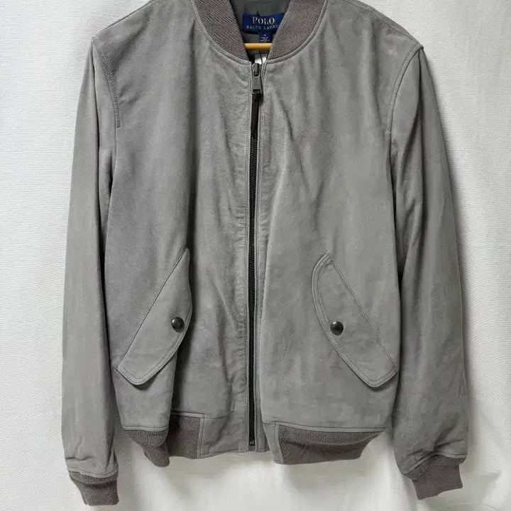 [SOLD OUT] 폴로 랄프로렌 스웨이드 봄버 가죽 자켓 M