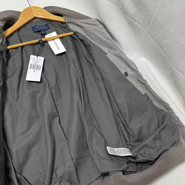 [SOLD OUT] 폴로 랄프로렌 스웨이드 봄버 가죽 자켓 M