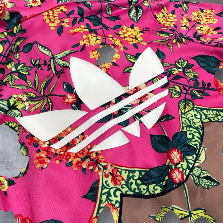 [BUNJANG] Adidas Hardineto Flower Firebird Track Top Jacket / 아디다스 Adidas 하르디네토 플라워 파이어버드 트랙탑 져지 85