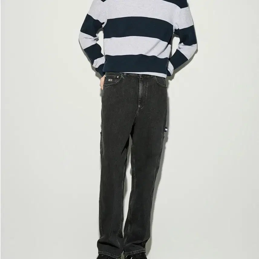 [BUNJANG] Tommy Jeans Skater Carpenter Black Denim 32 / 타미진스 스케이터 카펜터 흑청 32