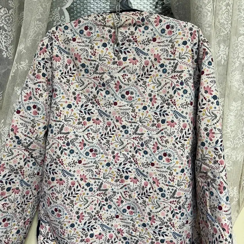 [BUNJANG] Flower Pattern Quilted Jacket / 플라워 패턴 누빔 자켓