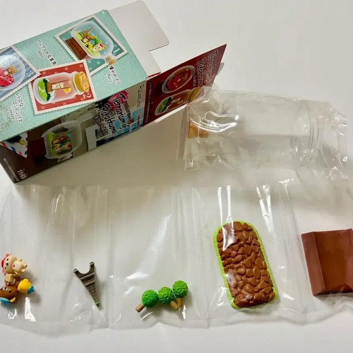 [BUNJANG] Rilakkuma European Journey Re-Ment Terrarium Set / 단종 리락쿠마 테라리움 유럽 여행기분 리멘트 풀박스