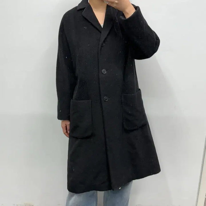 [BUNJANG] Calvin Klein Alpaca Wool Coat / 캘빈클라인 알파카 코트