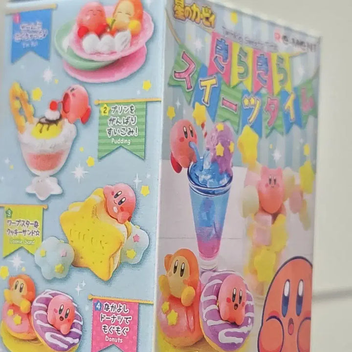[BUNJANG] Kirby Re-ment Twinkle Sweets Time Figure / 별의 커비 리멘트 식완 Twinkle Sweets Time