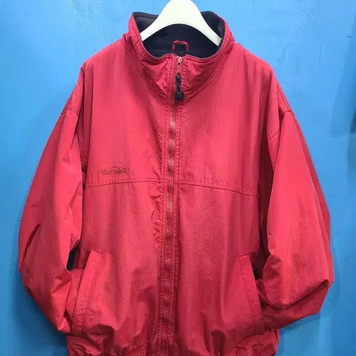 [BUNJANG] WHITE SIERRA Vintage Fleece Windbreaker Jacket / 일본빈티지 후리스바람막이like고프코어