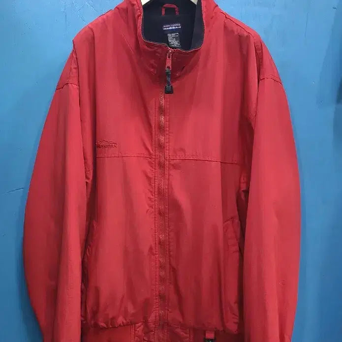 [BUNJANG] WHITE SIERRA Vintage Fleece Windbreaker Jacket / 일본빈티지 후리스바람막이like고프코어