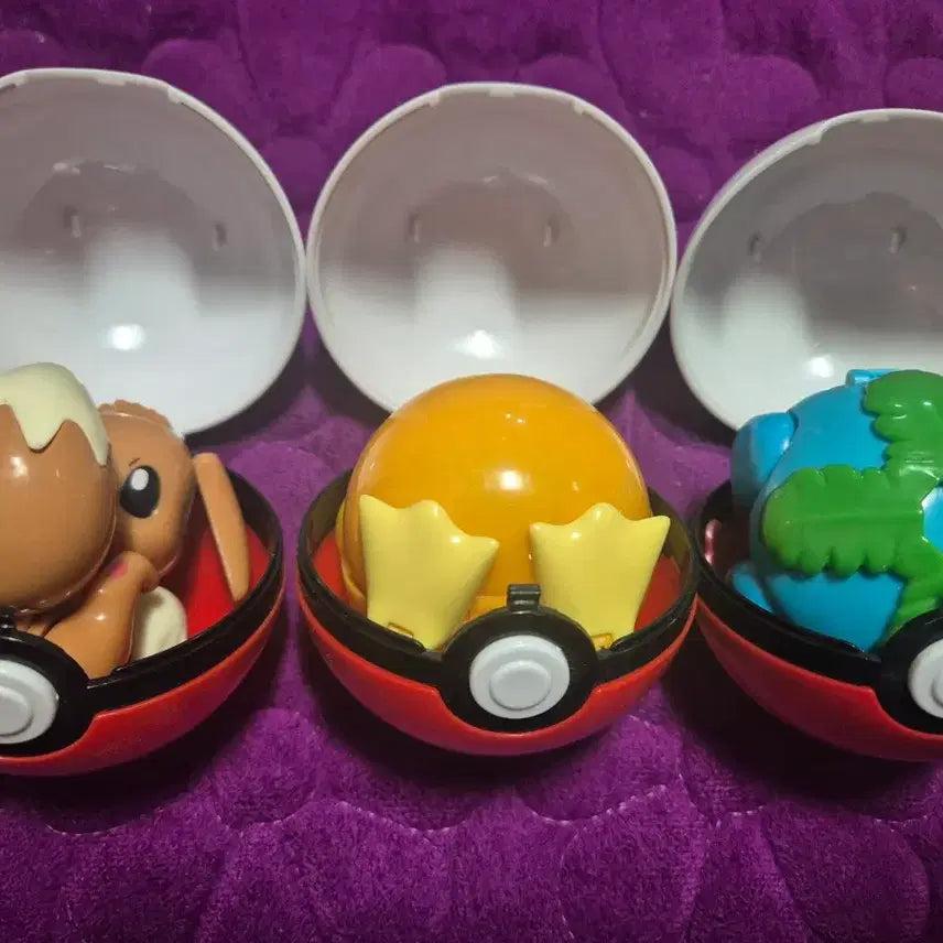 [SOLD OUT] 3종 일괄)포켓몬스터 체인지 피규어 세트 이브이/고라파덕/이상해꽃