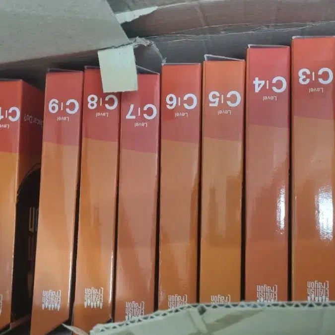 [BUNJANG] English Crayon Level C Book Set / 잉글리시크레용 레벨c